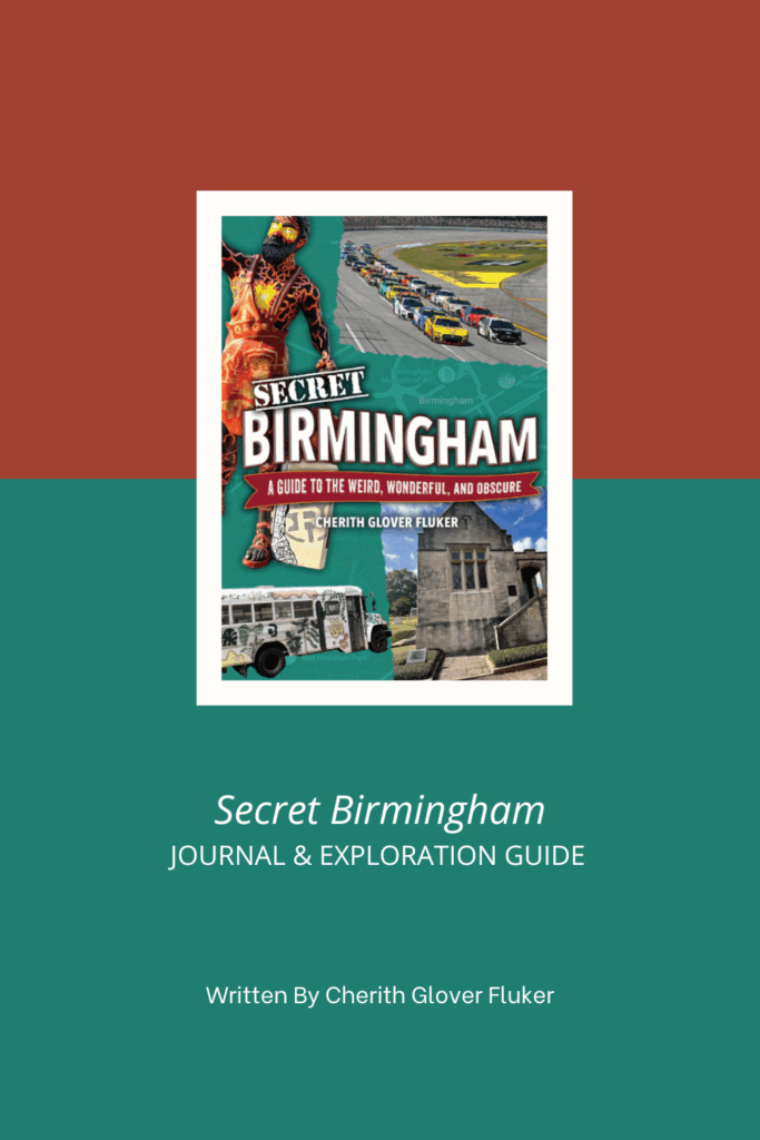 Secret Birmingham Workbook Image 1000 x 1500 px » WhatCherithInks Cover of Secret Birmingham Workbook