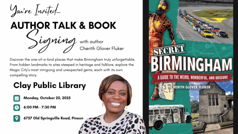 Author Signing and Book Talk at Clay Public Library
