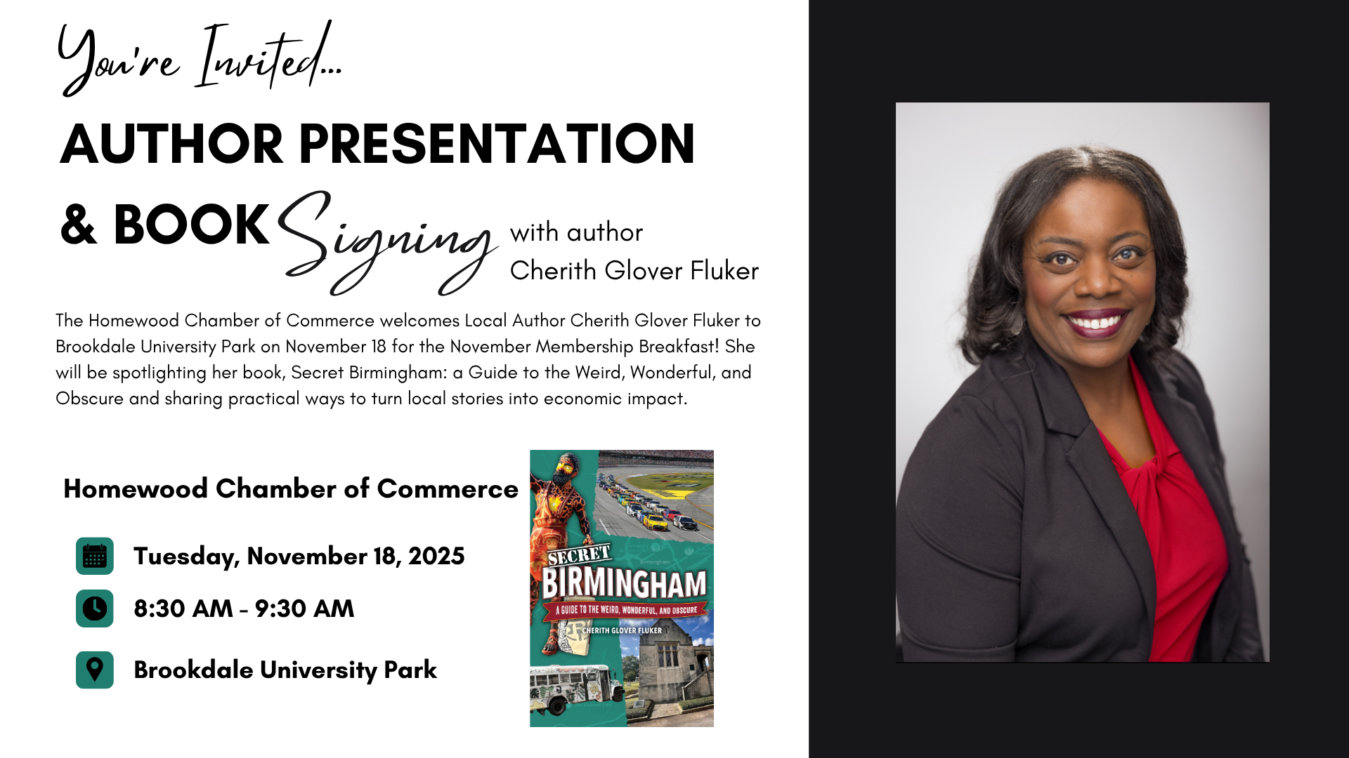 Secret Birmingham - Homewood Chamber of Commerce » WhatCherithInks